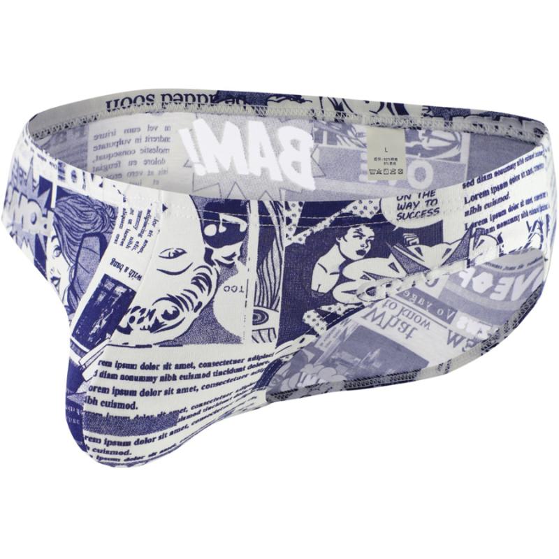 Underpants Men Briefs Sexy Print Breathable Comfortable U Pouch Mens Underwear Soft Low Waist Fashion Cueca Panties HT065, Black;white
Underpants Men Briefs Sexy Print Breathable Comfortable U Pouch Mens Underwear Soft Low Waist Fashion Cueca Panties HT065, Black;white