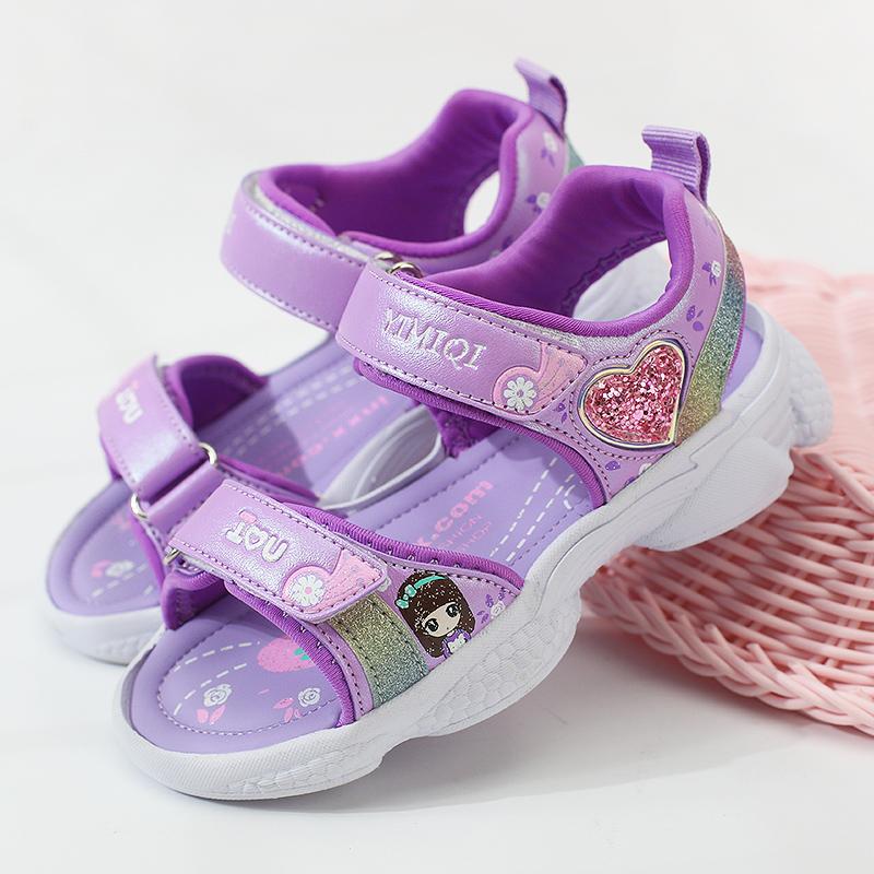 Summer Sweet Children's Girls Sandals Kids Sport Style Anti-Slip Casual Beach Shoes Soft Open Toe SD112, Black;red
Summer Sweet Children's Girls Sandals Kids Sport Style Anti-Slip Casual Beach Shoes Soft Open Toe SD112, Black;red