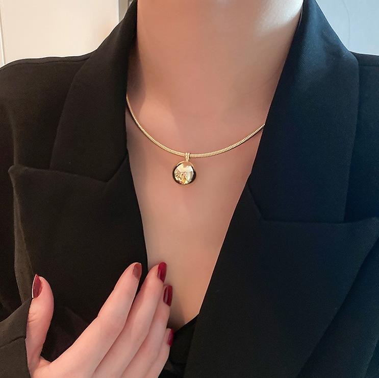 Pendant Necklaces 2022 Exaggerated Personality Hip Hop Style Titanium Steel Ball Bead Collar Versatile Jewelry
Pendant Necklaces 2022 Exaggerated Personality Hip Hop Style Titanium Steel Ball Bead Collar Versatile Jewelry