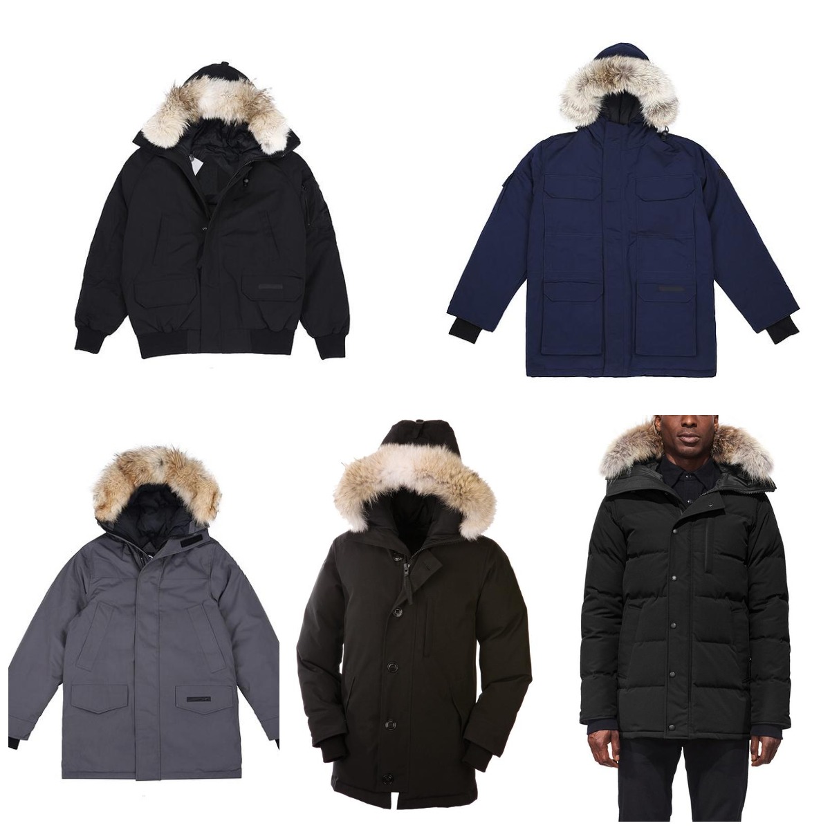 2021 French US Men Winter Down Jacket Bomber Jackets Wolf Fur Fluffy With Hood Coat Outdoor Casual Fashion Male Windproof Cold resistance Warm Parkas E0405 Size -2XL, Dustbag
2021 French US Men Winter Down Jacket Bomber Jackets Wolf Fur Fluffy With Hood Coat Outdoor Casual Fashion Male Windproof Cold resistance Warm Parkas E0405 Size -2XL, Dustbag