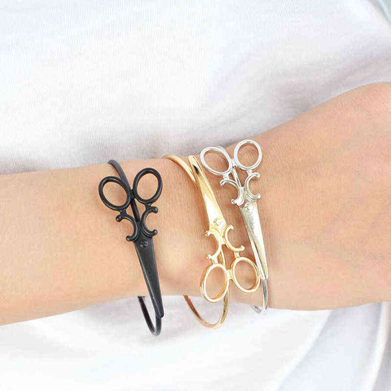 New Punk Shears Scissors Bracelet Hairdresser Bangle Hair Stylist Charm Adjustable Jewelry Accessories
New Punk Shears Scissors Bracelet Hairdresser Bangle Hair Stylist Charm Adjustable Jewelry Accessories