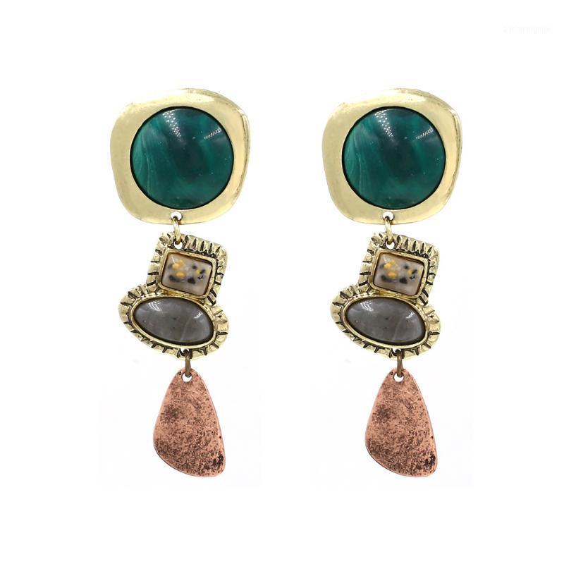 Bohemian Vintage Gem Earrings Ethnic Irregular Geometric Metal Stud/Post Europe And The United States Exaggerate Dangle & Chandelier, Silver
Bohemian Vintage Gem Earrings Ethnic Irregular Geometric Metal Stud/Post Europe And The United States Exaggerate Dangle & Chandelier, Silver