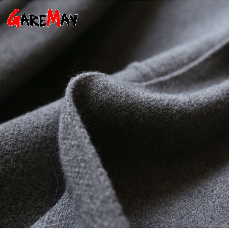 GareMay Autumn sweater long cardigan women Sweater vest Sleeve Knitted korean fashion clothing sweaters ladies 210428