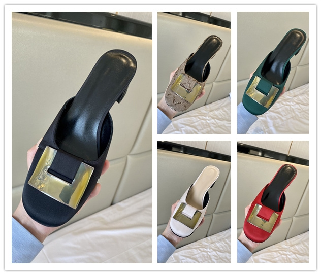 Designer Women Heel Slipper Double G Real silk cloth Slippers Sandal Classic Fashion Luxury Metal Belt Buckle Thick Heel 5cm Shoes High Quality, Clear
Designer Women Heel Slipper Double G Real silk cloth Slippers Sandal Classic Fashion Luxury Metal Belt Buckle Thick Heel 5cm Shoes High Quality, Clear