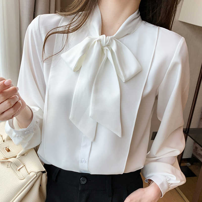 Long Sleeve White Blouse Women Tops Blouse Women Blusas Mujer De Moda Bow V-Neck Chiffon Blouse Shirt Women Blouses E282 210602
Long Sleeve White Blouse Women Tops Blouse Women Blusas Mujer De Moda Bow V-Neck Chiffon Blouse Shirt Women Blouses E282 210602