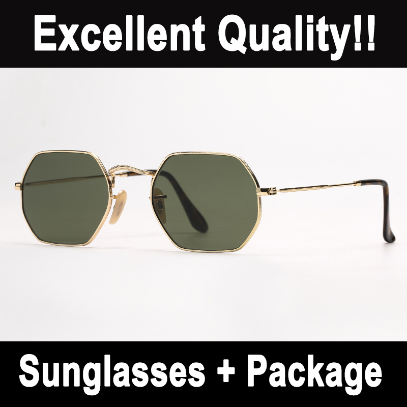 Fashion Octagonal Sunglasses Womens Mens Vintage Sun Glasses UV Protection Gradient Glass lenses Metal Frame Sunglasses Design Driving Beach Eyeglasses
Fashion Octagonal Sunglasses Womens Mens Vintage Sun Glasses UV Protection Gradient Glass lenses Metal Frame Sunglasses Design Driving Beach Eyeglasses