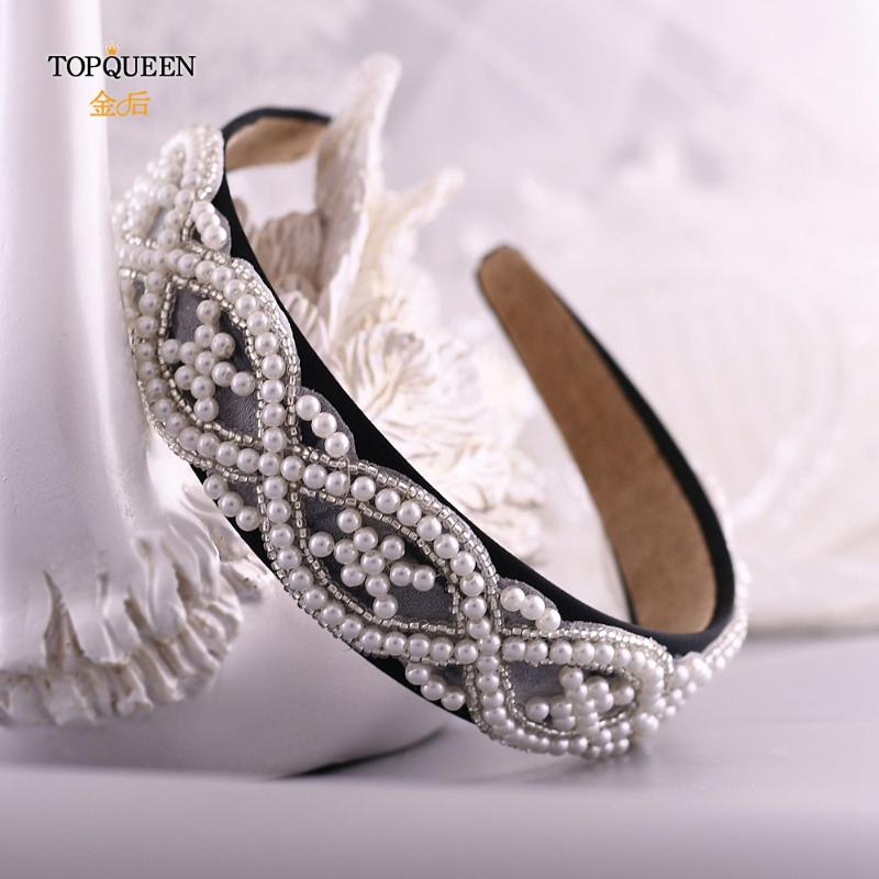 Hair Clips & Barrettes TOPQUEEN S353-FG Wedding Rhinestone Accessories Bridal Tiara Headpieces Pearl Headband Baroque Band Head Hoop, Golden;silver
Hair Clips & Barrettes TOPQUEEN S353-FG Wedding Rhinestone Accessories Bridal Tiara Headpieces Pearl Headband Baroque Band Head Hoop, Golden;silver