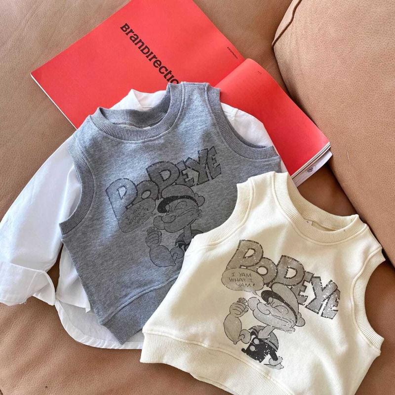 Autumn Toddler Boys Vest Kids Fashion Letter Print Cartoon Cotton Waistcoat For Boy 2-7 Y Child Baby Pullover Sweatshirt, Camo
Autumn Toddler Boys Vest Kids Fashion Letter Print Cartoon Cotton Waistcoat For Boy 2-7 Y Child Baby Pullover Sweatshirt, Camo