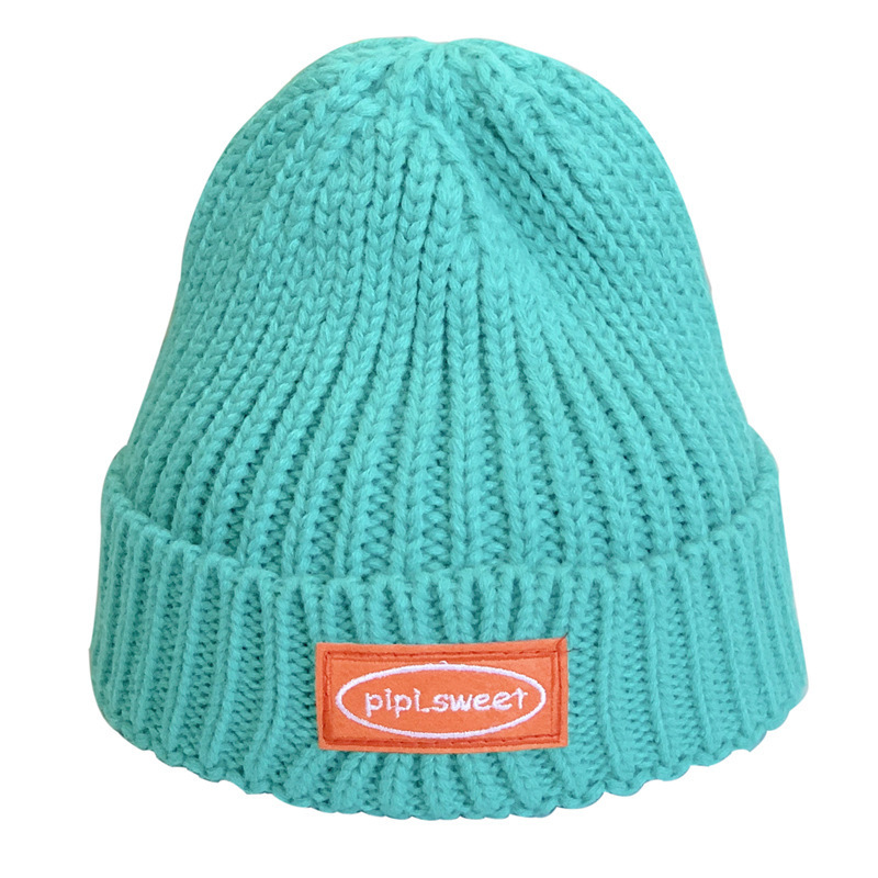 Cool and Sweet Lake Blue Woolen Cap Womens Korean Style Patchwork Letters Knitted Hat Winter Pullover Warm, Lake blue square label pipi woolen cap
Cool and Sweet Lake Blue Woolen Cap Womens Korean Style Patchwork Letters Knitted Hat Winter Pullover Warm, Lake blue square label pipi woolen cap