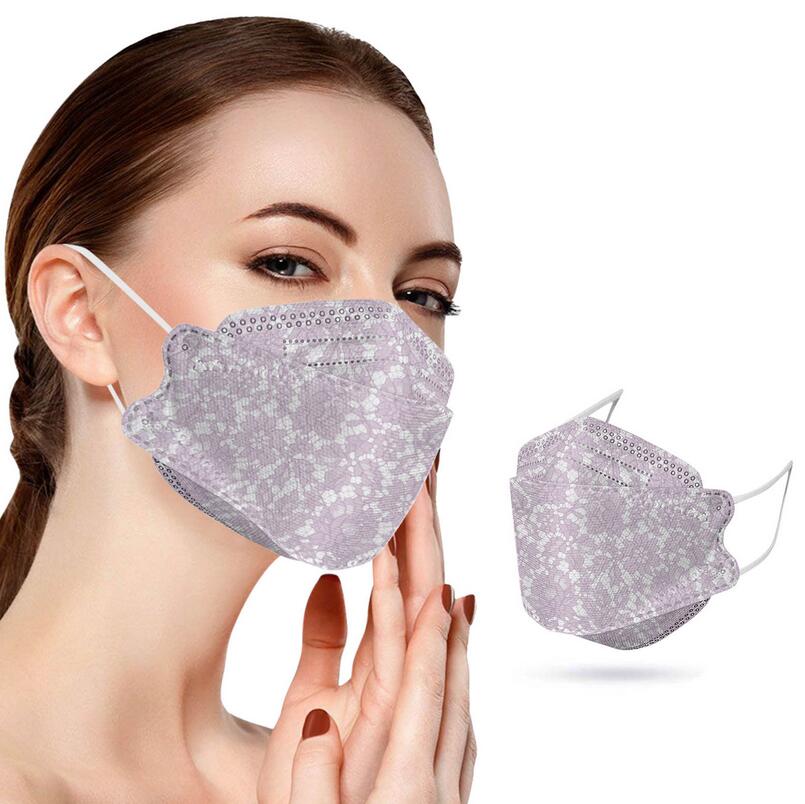 95%Filtration Efficiency 3D Fish Mouth Disposable Mask Lace Flower print Dustproof Prevention of Influenza Mouth Masks Fashion Adult Protection Breathable
95%Filtration Efficiency 3D Fish Mouth Disposable Mask Lace Flower print Dustproof Prevention of Influenza Mouth Masks Fashion Adult Protection Breathable