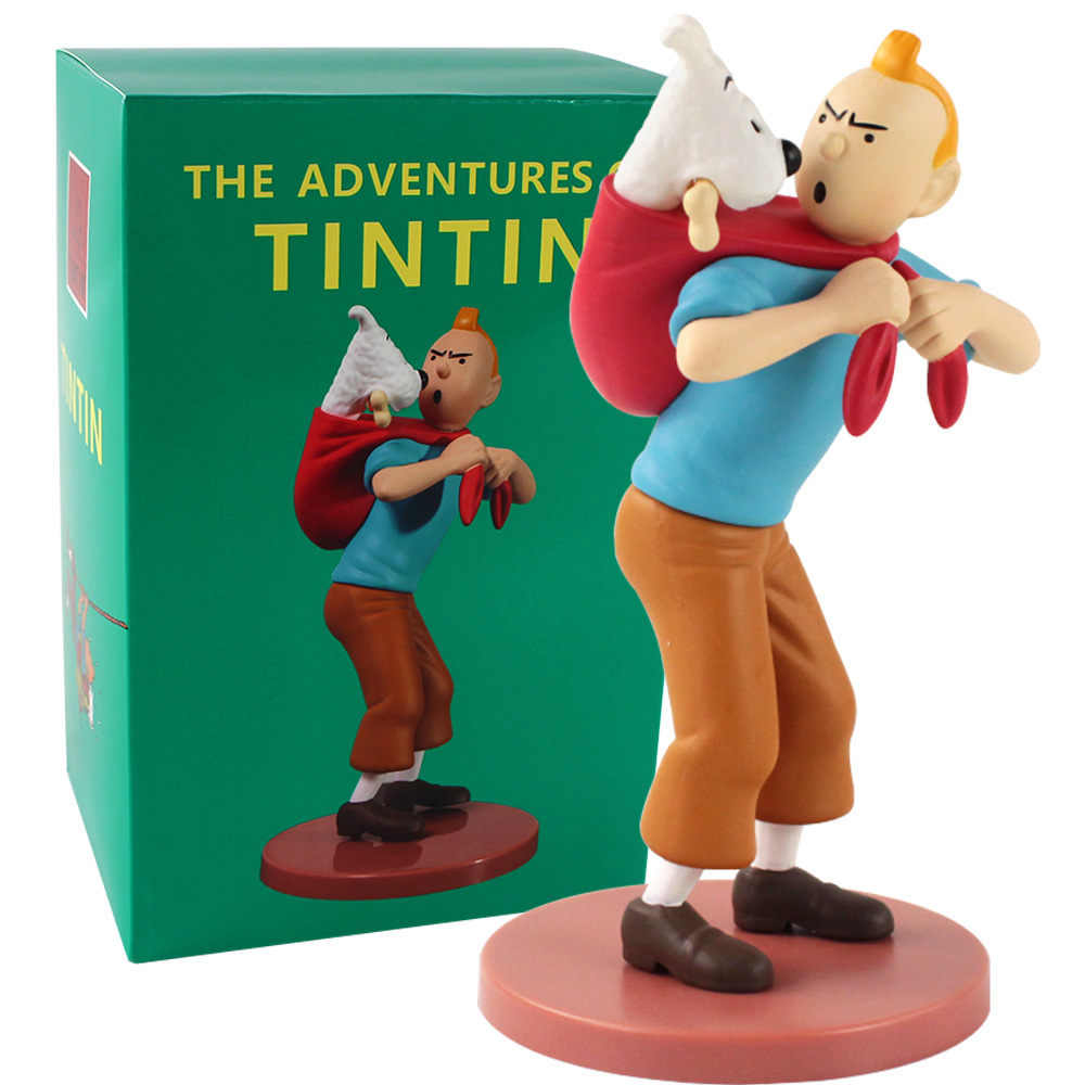19cm The Adventures of Tintin PVC Action Figure Collectible Model Toy for Children Birthday Gift X0503
19cm The Adventures of Tintin PVC Action Figure Collectible Model Toy for Children Birthday Gift X0503