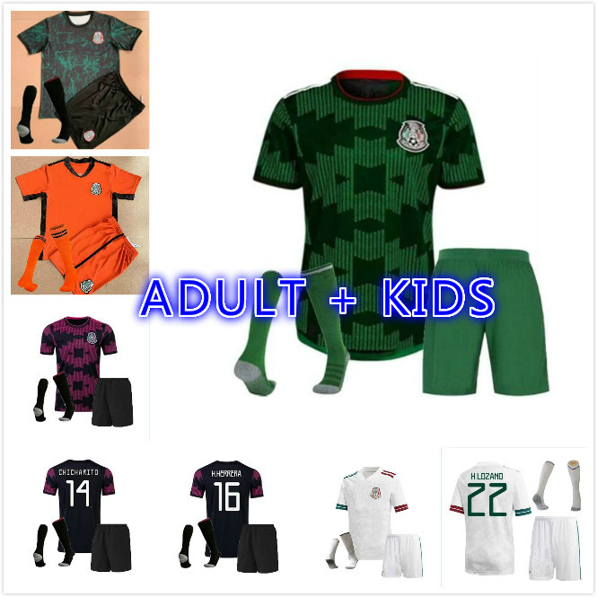 ADULT KIDS KIT 21 22 Mexico Soccer jerseys Home away 2021 2022 H.LOZANO DOS SANTOS CHICHARITO football jersey PLAYER VERSION uniform shirts
ADULT KIDS KIT 21 22 Mexico Soccer jerseys Home away 2021 2022 H.LOZANO DOS SANTOS CHICHARITO football jersey PLAYER VERSION uniform shirts
