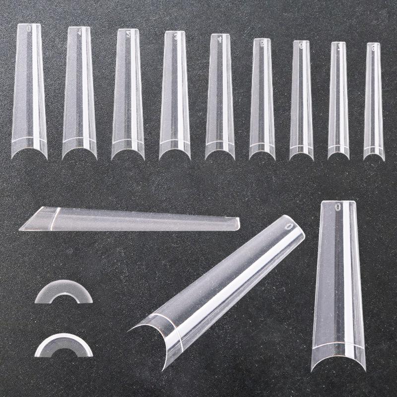False Nails XXL Extra Long Tips Half Cover Clear Color C Curve Acrylic Extension Salon Supply 500pcs 9sizes Coffin+Cowboy &, Red;gold
False Nails XXL Extra Long Tips Half Cover Clear Color C Curve Acrylic Extension Salon Supply 500pcs 9sizes Coffin+Cowboy &, Red;gold