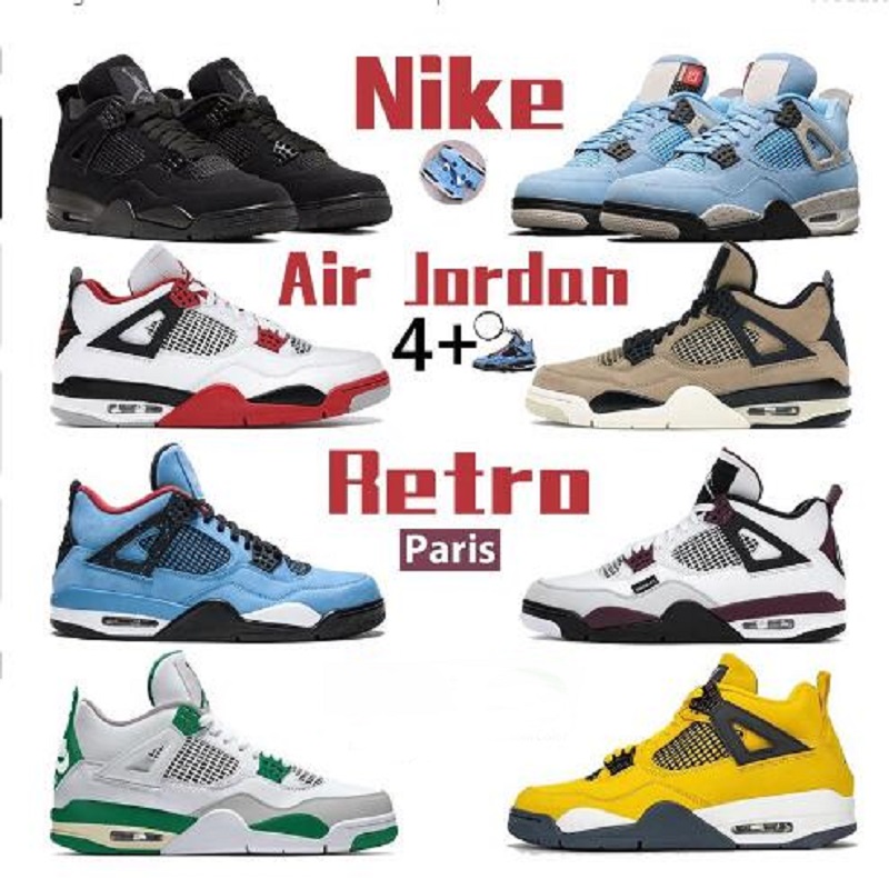 With Box Air Retro Jordan 4 Basketball Shoes Top Cream Sail Black Cat White Cement Mens Women Jumpman 4s Cactus Jack Trainers Sport Sneakers Size36-46 Jordans, Color 24
With Box Air Retro Jordan 4 Basketball Shoes Top Cream Sail Black Cat White Cement Mens Women Jumpman 4s Cactus Jack Trainers Sport Sneakers Size36-46 Jordans, Color 24