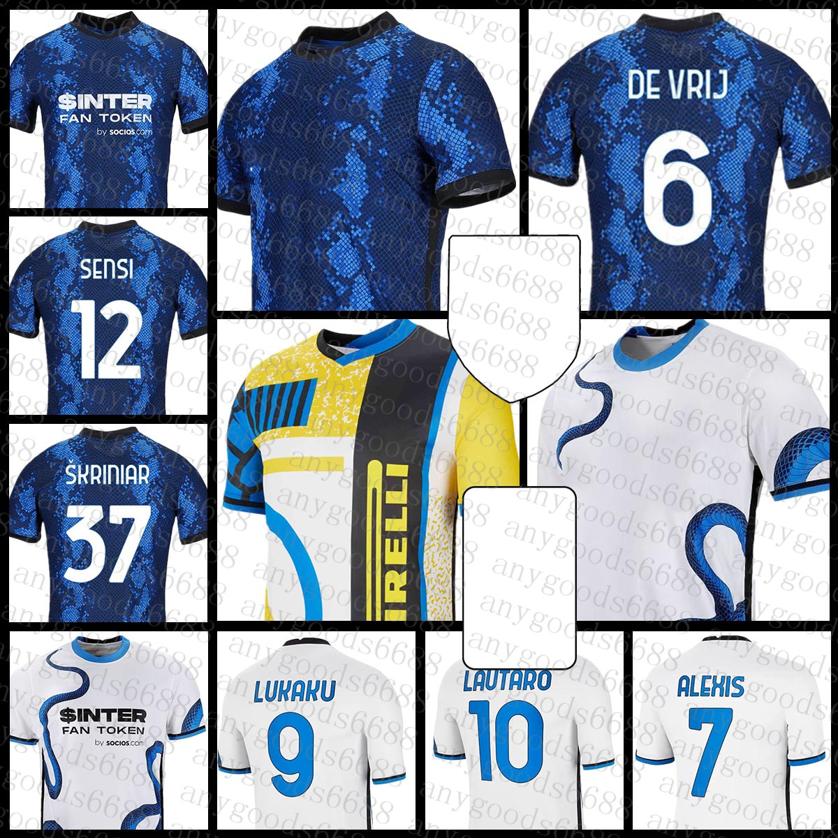 Soccer Jersey Inter 20 21 milan Mens LUKAKU #9 Uniforms LAUTARO #10 ALEXIS #7 DE VRIJ #6 SENSI #12 GAGLIARDINI #5 VECINO #8 KOLAROV #11 PERISIC #14 VIDAL #22 BARELLA #23 Green, Patch+mens-guomi
Soccer Jersey Inter 20 21 milan Mens LUKAKU #9 Uniforms LAUTARO #10 ALEXIS #7 DE VRIJ #6 SENSI #12 GAGLIARDINI #5 VECINO #8 KOLAROV #11 PERISIC #14 VIDAL #22 BARELLA #23 Green, Patch+mens-guomi
