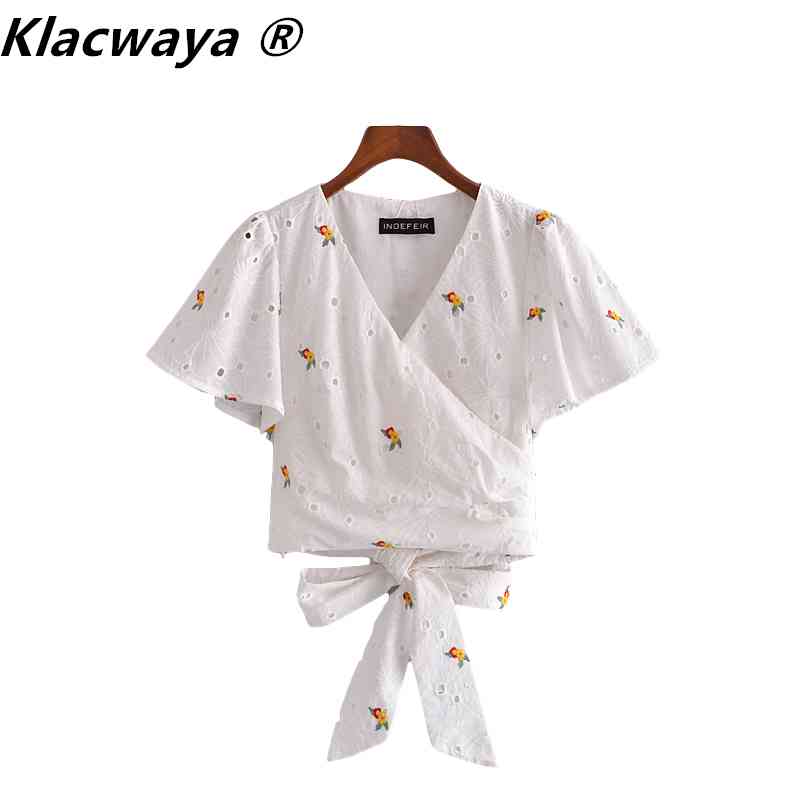 Za Women Blouse Summer Fresh Young Flower Embroidered Short Shirt Top Women' Clothing 210521, White
Za Women Blouse Summer Fresh Young Flower Embroidered Short Shirt Top Women' Clothing 210521, White