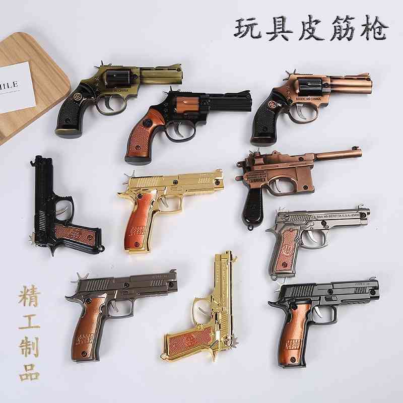 band chicken eating rubber gun continuous firing alloy weapon model children's toy pistol
band chicken eating rubber gun continuous firing alloy weapon model children's toy pistol