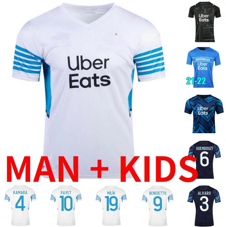 Maillot OM GUENDOUZI THAUVIN PAYET Soccer jersey 2021 2022 BENEDETTO milik KONRAD KAMARA 21 22 Men Kids football shirts, Black
Maillot OM GUENDOUZI THAUVIN PAYET Soccer jersey 2021 2022 BENEDETTO milik KONRAD KAMARA 21 22 Men Kids football shirts, Black