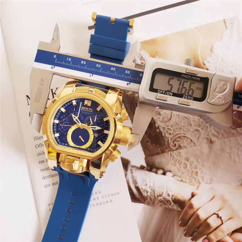 2021 Top quality swiss cosc original INVICTA brand Two Watch movement work multifunction Men's silicone Quartz watch+original box, Slivery;brown
2021 Top quality swiss cosc original INVICTA brand Two Watch movement work multifunction Men's silicone Quartz watch+original box, Slivery;brown