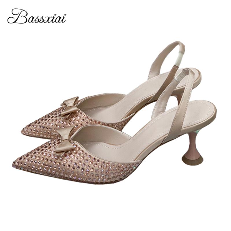 Bling Sequins Rhinestone Point Toe Sandals Women Sexy Kitten Heel Little Bowtie Crystal Party Shoes Woman Summer Dress, Black
Bling Sequins Rhinestone Point Toe Sandals Women Sexy Kitten Heel Little Bowtie Crystal Party Shoes Woman Summer Dress, Black