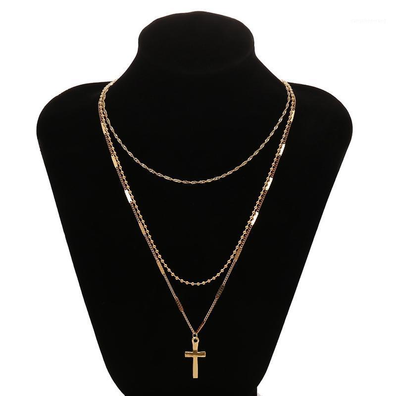 Chains Fashion Cross Multilayer Necklace For Woman Retro Simple Wild Clavicle Chain Gold Sweater Female Jewelry Gifts
Chains Fashion Cross Multilayer Necklace For Woman Retro Simple Wild Clavicle Chain Gold Sweater Female Jewelry Gifts