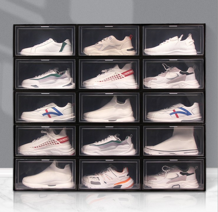 Foldable Plastic Shoe Box Thicker Dustproof Flip Stackable Shoebox Transparent Drawer Sort Out Shoes Cabinet Organizer, 4 colors
Foldable Plastic Shoe Box Thicker Dustproof Flip Stackable Shoebox Transparent Drawer Sort Out Shoes Cabinet Organizer, 4 colors