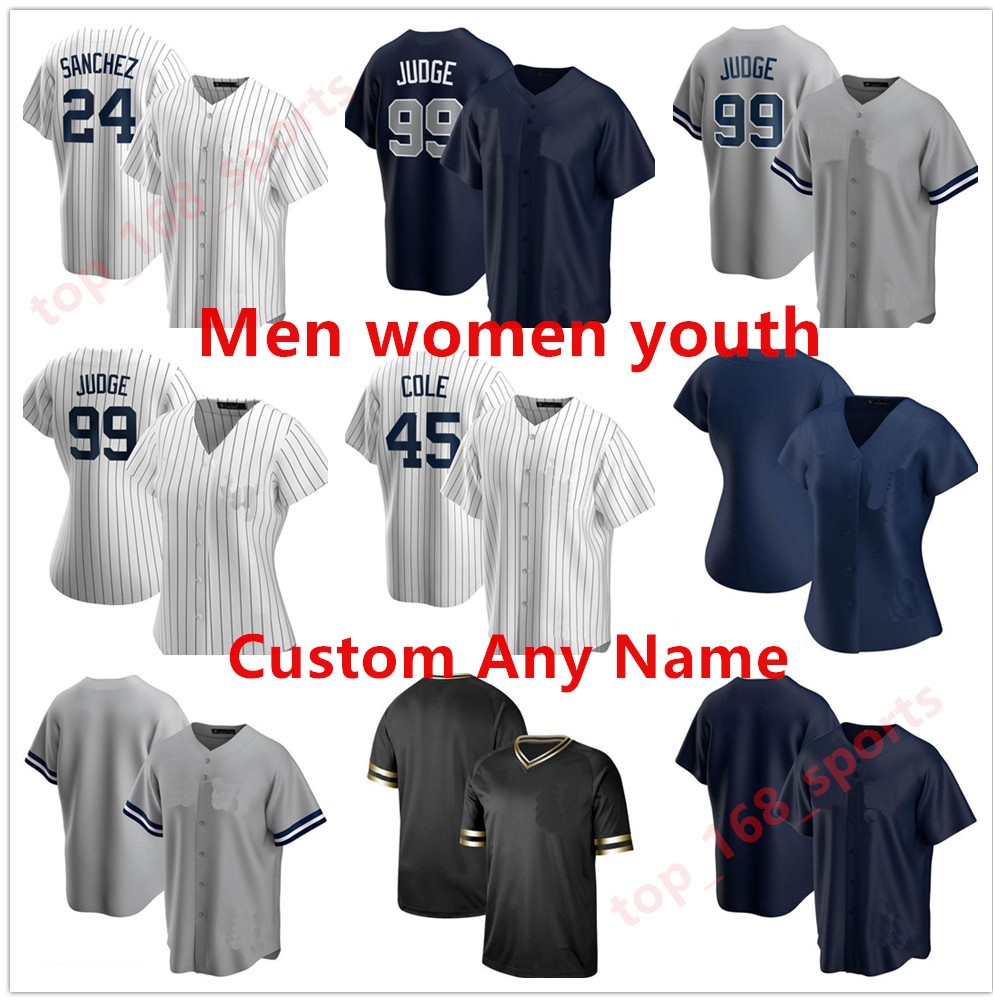 Custom 2021 Men Women Youth Baseball 45 Gerrit Cole Jersey 2 Derek Jeter Gary Sanchez DJ LeMahieu Aaron Judge Gleyber Torres Stanton Yankees Good, As pic
Custom 2021 Men Women Youth Baseball 45 Gerrit Cole Jersey 2 Derek Jeter Gary Sanchez DJ LeMahieu Aaron Judge Gleyber Torres Stanton Yankees Good, As pic
