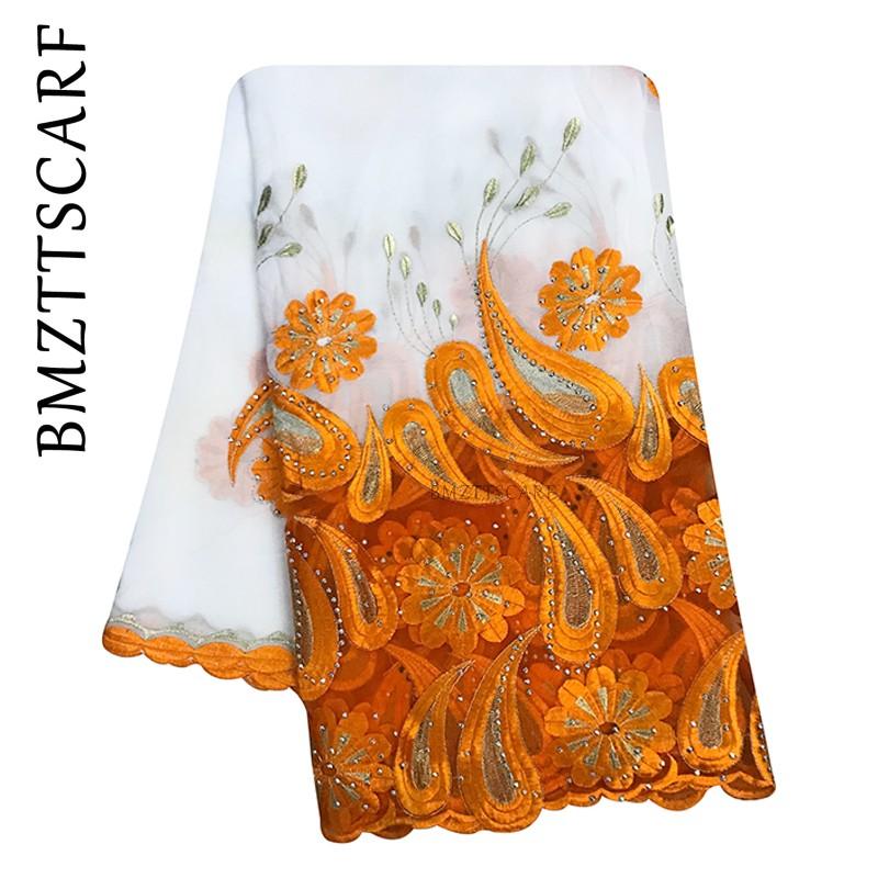 Scarves African Women Scarfs Muslim Embroidery Soft Chiffon Splicing Big Scarf For Shawls Wraps Pashmina BM945
Scarves African Women Scarfs Muslim Embroidery Soft Chiffon Splicing Big Scarf For Shawls Wraps Pashmina BM945