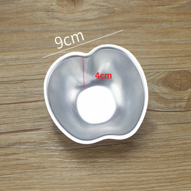 Aluminum Cupcake baking mould Fruit Pudding Mold Pear mango lemon peach papaya Cakes moulds