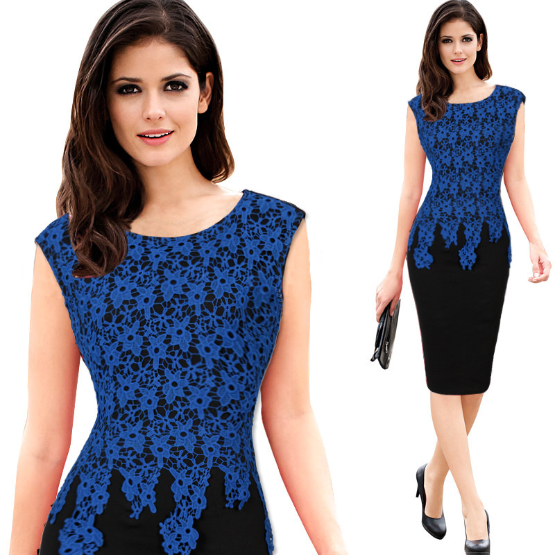 2018 Women Fashion Sexy Elegant Floral Flower Lace Casual Party Dress Suit Skater Dress Suit Wear To Work, Blue
2018 Women Fashion Sexy Elegant Floral Flower Lace Casual Party Dress Suit Skater Dress Suit Wear To Work, Blue
