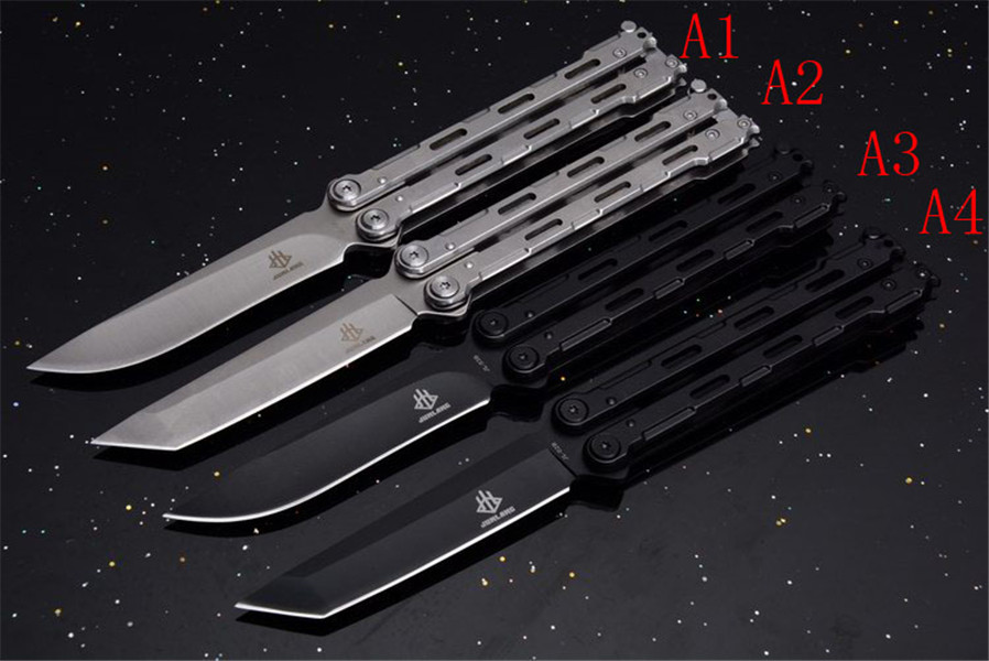 Good price! JL-03AB tactical free-swinging knife 420 blade Cast steel handle hollowed out, pocket camping combat knifes BM42 Knives
Good price! JL-03AB tactical free-swinging knife 420 blade Cast steel handle hollowed out, pocket camping combat knifes BM42 Knives