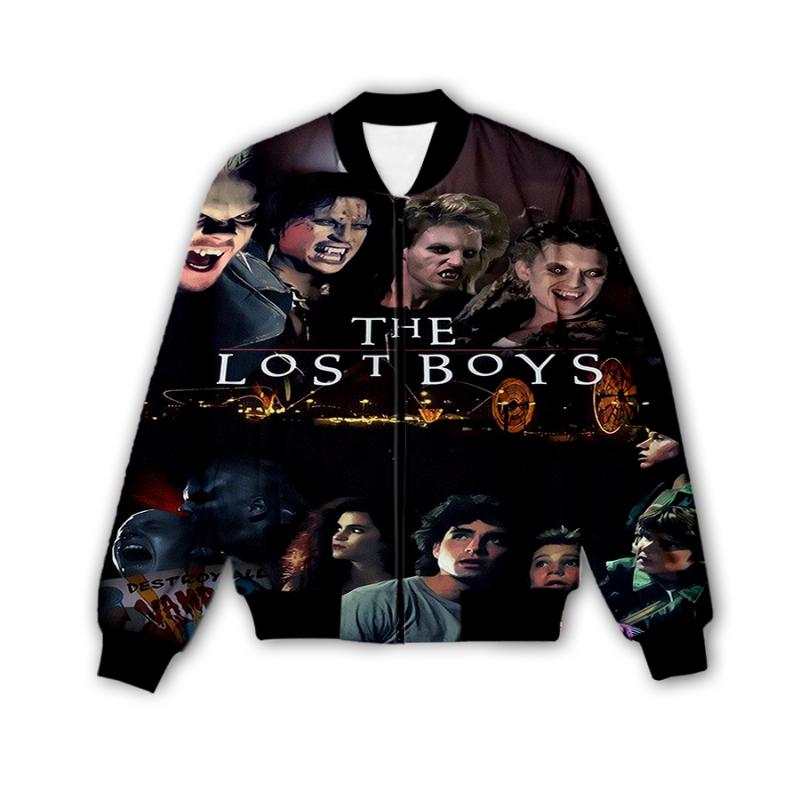 Men's Jackets Xinchenyuan 3D Printed The Lost Boys Casual Jacket Fashion Streetwear Men Loose Sporting & Coat M23