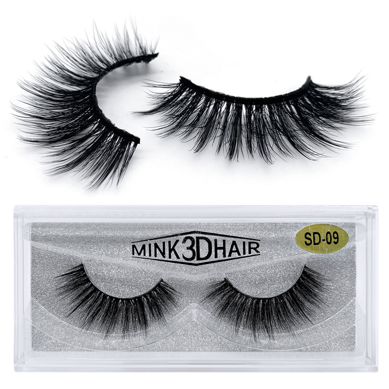 High Quality Styles 3D Mink Eyelash Natural False Eyelashes Soft Light Fake Glitter Cosmetic Tools Extension Lashes Eye lash Twe X250