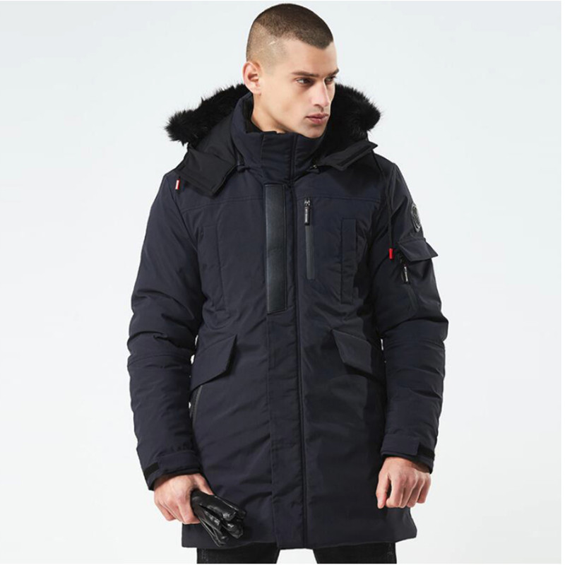 Winter Warm Coat Mens Windbreaker Fur Hooded Thicken Jacket Mens Military Trench Coats Medium Long Parka jaqueta masculina, Red
Winter Warm Coat Mens Windbreaker Fur Hooded Thicken Jacket Mens Military Trench Coats Medium Long Parka jaqueta masculina, Red