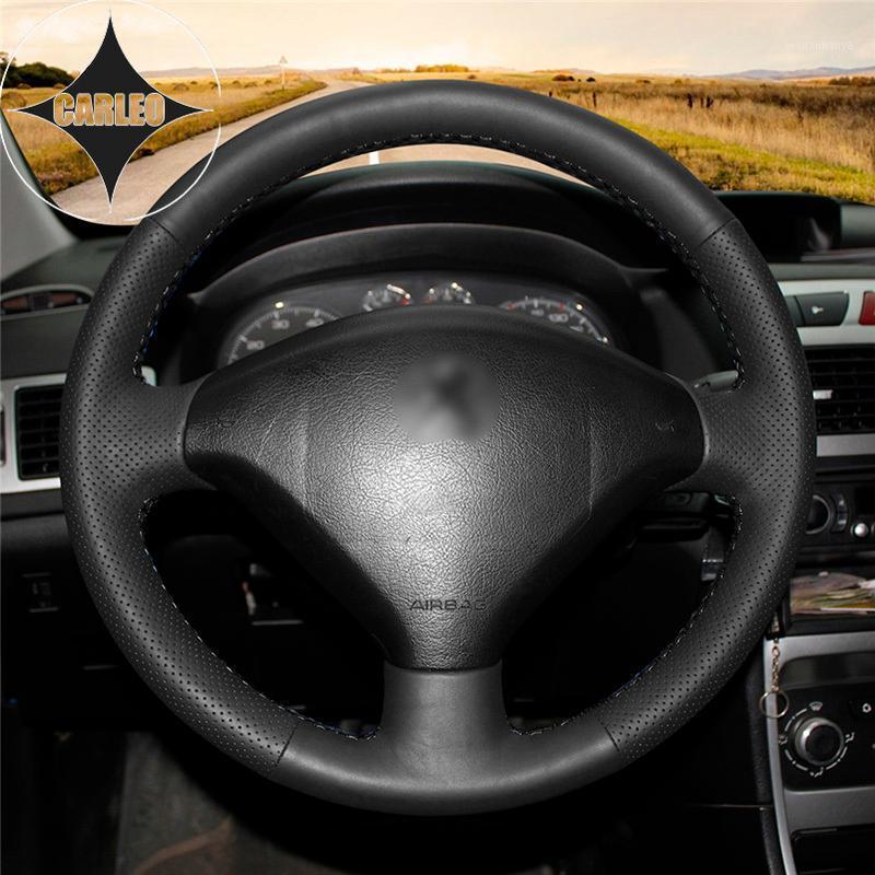 Steering Wheel Covers DIY Car Cover For 307/307 SW 2001-2008 Genuine Black Leather Hand Stitching Personality Custom Holder
Steering Wheel Covers DIY Car Cover For 307/307 SW 2001-2008 Genuine Black Leather Hand Stitching Personality Custom Holder