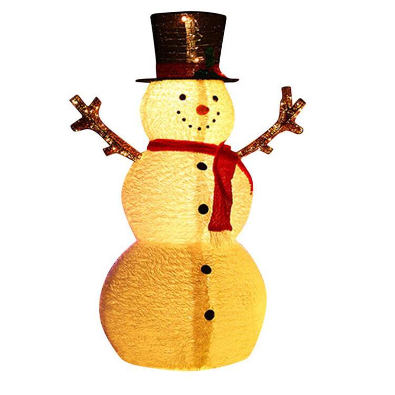 Christmas Decorations Snowman Iron Folding Cloth Led Decorative Light For Home Navidad Xmas Tree
Christmas Decorations Snowman Iron Folding Cloth Led Decorative Light For Home Navidad Xmas Tree