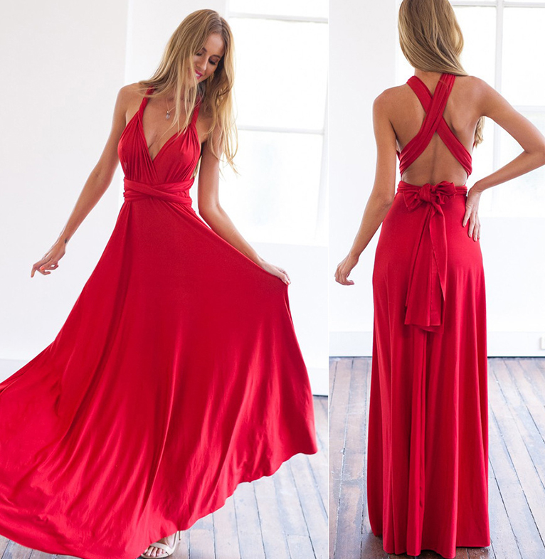 Multiway Wrap Convertible Boho Maxi Club Red Dress Bandage Long Party Bridesmaids Infinity dff3753, Blue
Multiway Wrap Convertible Boho Maxi Club Red Dress Bandage Long Party Bridesmaids Infinity dff3753, Blue