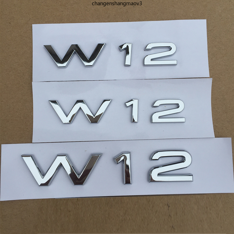 W12 Letter Number Four Wheel Drive Bar Logo Chrome Emblem for Audi A6L TT R8 S8 Car Styling Fender Side Trunk Badge Logo Sticker
W12 Letter Number Four Wheel Drive Bar Logo Chrome Emblem for Audi A6L TT R8 S8 Car Styling Fender Side Trunk Badge Logo Sticker