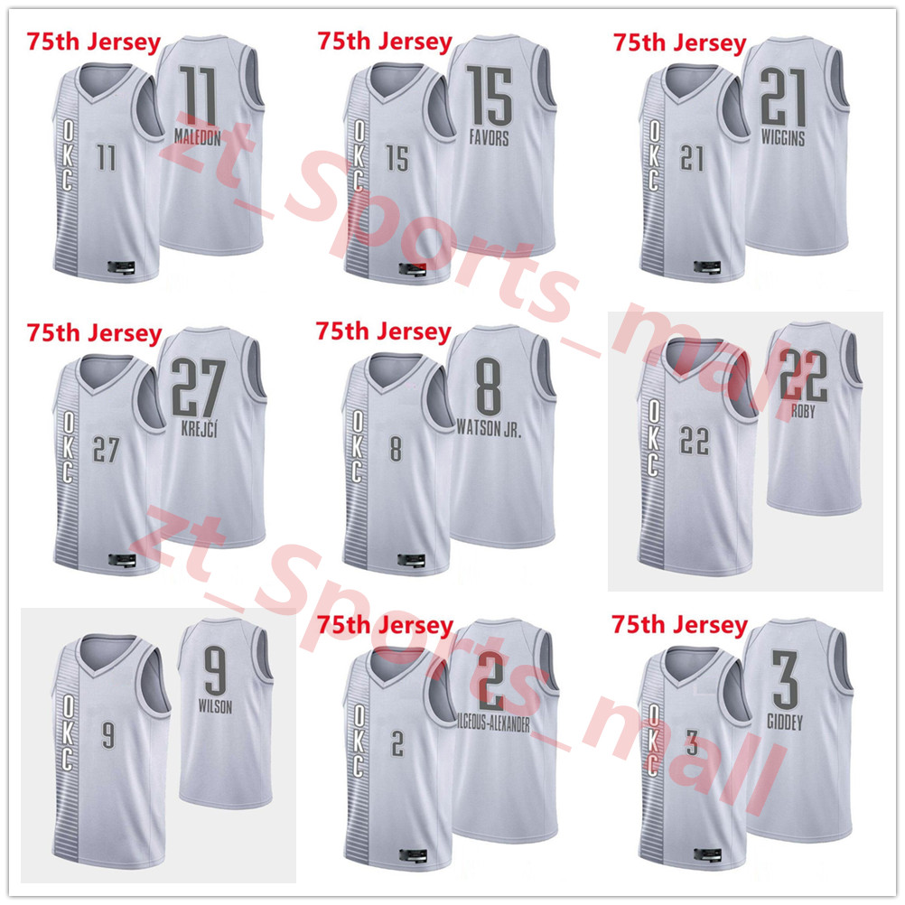 2021-22 Basketball Jerseys Oklahomas Men City Shai Gilgeous-Alexander Tre Mann Aaron Wiggins Vit Krejci 75th Anniversary Thunders jerseys, Black;red
2021-22 Basketball Jerseys Oklahomas Men City Shai Gilgeous-Alexander Tre Mann Aaron Wiggins Vit Krejci 75th Anniversary Thunders jerseys, Black;red