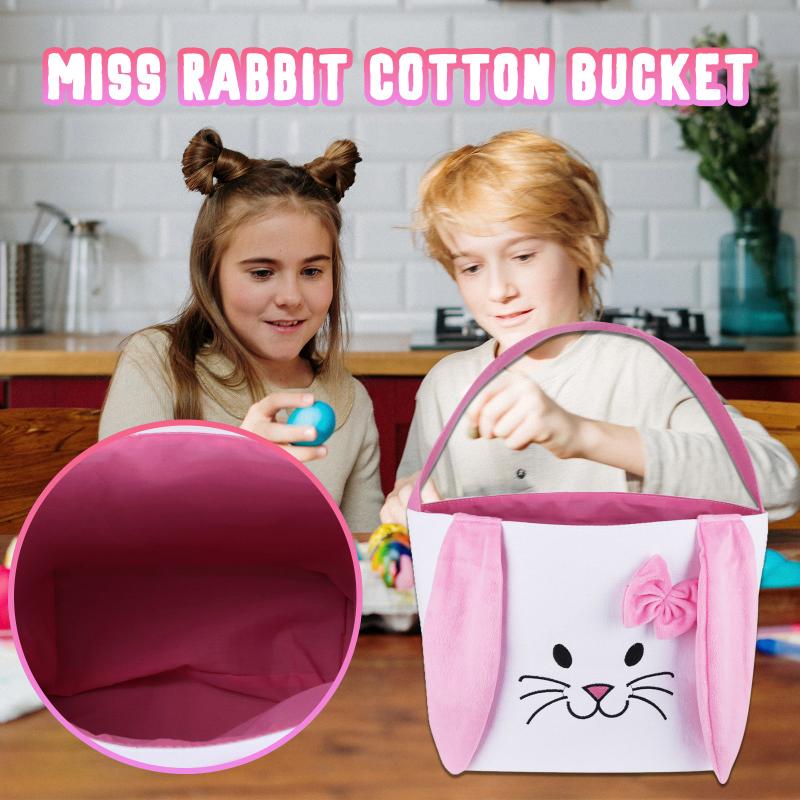 Cute Easter Cartoon Bucket Bow Children Candy Gift Basket Eggs Hunt Ear Tote Bags Party #T2G Storage
Cute Easter Cartoon Bucket Bow Children Candy Gift Basket Eggs Hunt Ear Tote Bags Party #T2G Storage