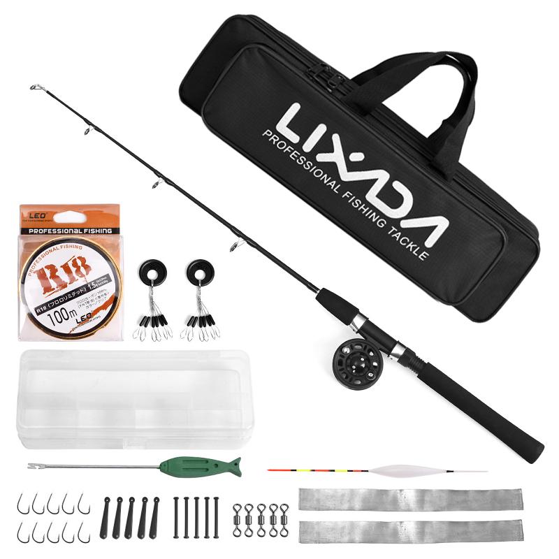 Lixada Ice Fishing Rod And Reel Combo 31.5 Inch With Carry Bag Case Tackle Accessories Pesca Boat Rods
Lixada Ice Fishing Rod And Reel Combo 31.5 Inch With Carry Bag Case Tackle Accessories Pesca Boat Rods