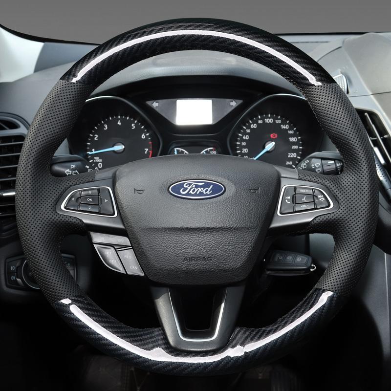 Steering Wheel Covers DIY Hand-Stitch Leather Car Cover For Edge Mondeo Explorer Kuga Ecosport Escort Interior Auto Accessories
Steering Wheel Covers DIY Hand-Stitch Leather Car Cover For Edge Mondeo Explorer Kuga Ecosport Escort Interior Auto Accessories