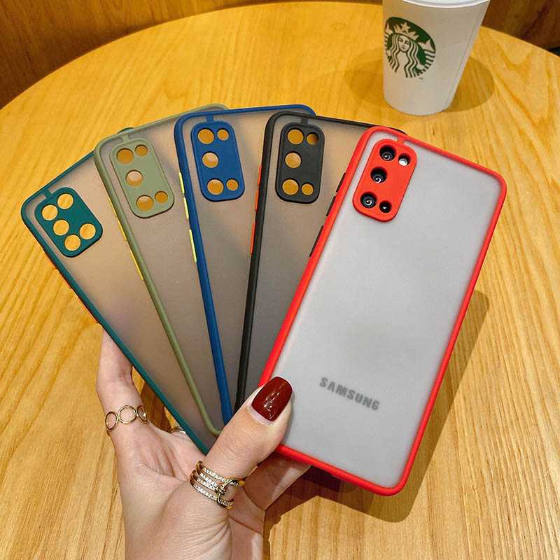 Skin Feeling Phone Cases For Samsung S21 A71 Note 20 A52 A32 5G Camera Protection Shockproof Case Cover, Black
Skin Feeling Phone Cases For Samsung S21 A71 Note 20 A52 A32 5G Camera Protection Shockproof Case Cover, Black