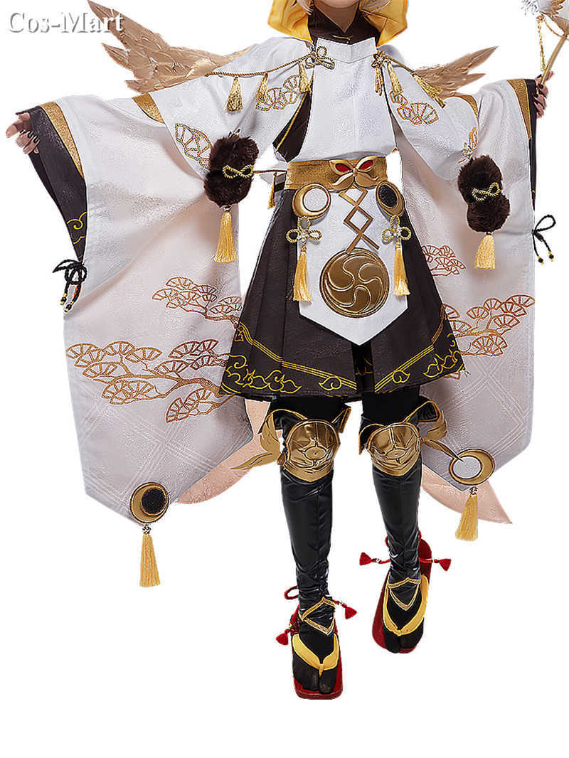 Game Onmyoji Shouu Ootengu Cosplay Costume JinYuJinPeng Skin Male High Quality Kimono Activity Party Role Play Clothing S-XL Q240607