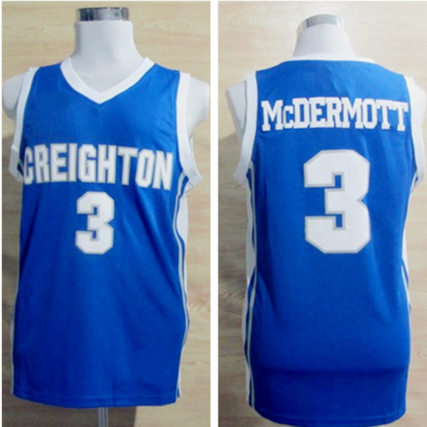 Mens Creighton Bluejays College Basketball Jersey Blue #3 Doug McDermott Shirts University Stitched Jerseys S-XXL, Colour 1
Mens Creighton Bluejays College Basketball Jersey Blue #3 Doug McDermott Shirts University Stitched Jerseys S-XXL, Colour 1