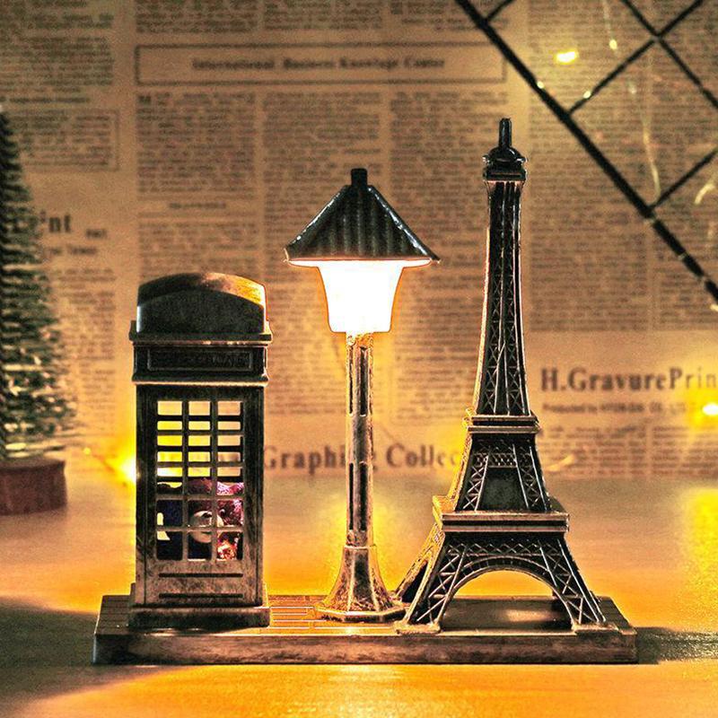 Night Lights Homhi Eiffel Tower Light Street Iron Ornaments Bedroom Decoration Study Room String Retro Style HNL-160
Night Lights Homhi Eiffel Tower Light Street Iron Ornaments Bedroom Decoration Study Room String Retro Style HNL-160