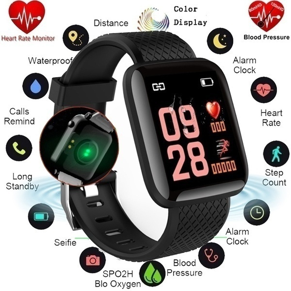 116plus bluetooth smart watch 1.3inch tft color screen ip67 waterproof sport heart rate monitor fitness activity tracker smartwatch pk charg
116plus bluetooth smart watch 1.3inch tft color screen ip67 waterproof sport heart rate monitor fitness activity tracker smartwatch pk charg