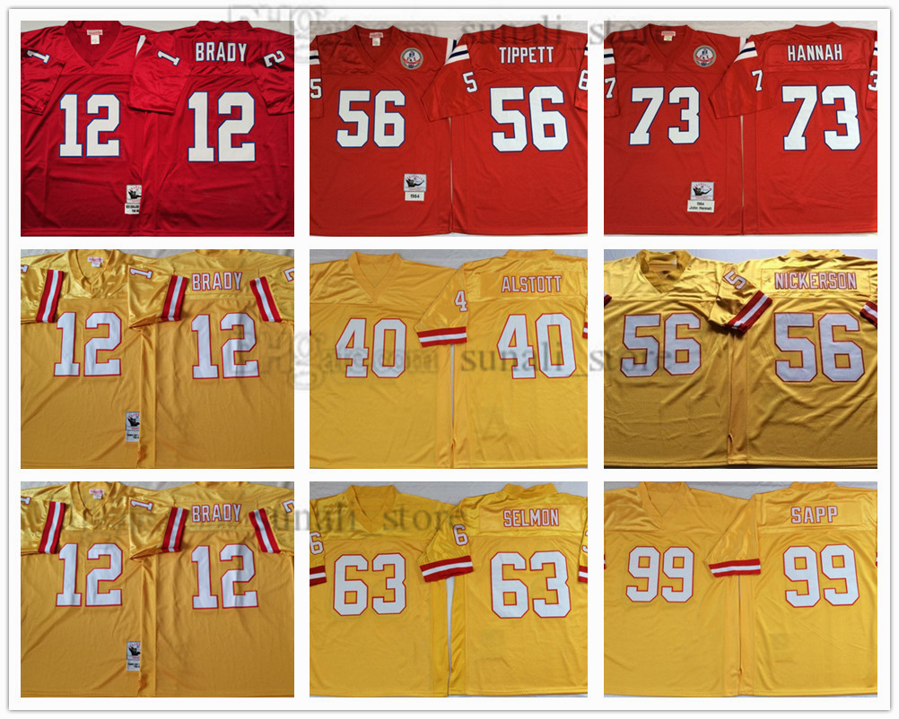 NCAA Football 12 Tom Brady Jerseys 56 Andre Tippett 73 John Hannah Football 63 Lee Roy Selmon 40 Mike Alstott 99 Warren Sapp 56 Hardy Nickerson Vintage All Stitched, Red
NCAA Football 12 Tom Brady Jerseys 56 Andre Tippett 73 John Hannah Football 63 Lee Roy Selmon 40 Mike Alstott 99 Warren Sapp 56 Hardy Nickerson Vintage All Stitched, Red