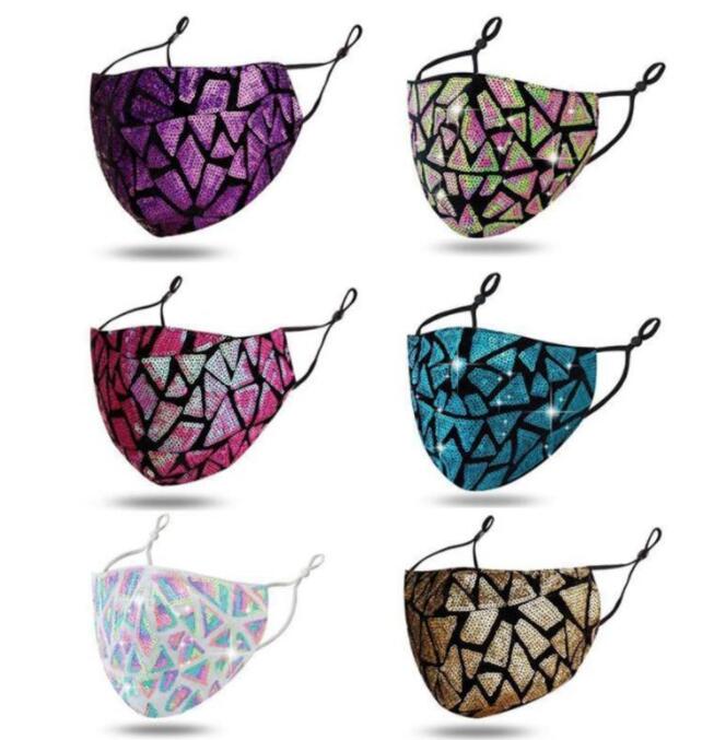 100pcs Halloween Christmas Bling Party Masks 3D Sequin Personalized Decorative Face Mask for Adult 6colors
100pcs Halloween Christmas Bling Party Masks 3D Sequin Personalized Decorative Face Mask for Adult 6colors