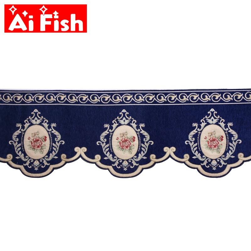 Curtain & Drapes 1 Piece Navy Blue Window Valance Fabric Chenille Jacquard Flowers Embroidery Only Material Coffee Short Kitchen Curtains DL, Yellow
Curtain & Drapes 1 Piece Navy Blue Window Valance Fabric Chenille Jacquard Flowers Embroidery Only Material Coffee Short Kitchen Curtains DL, Yellow